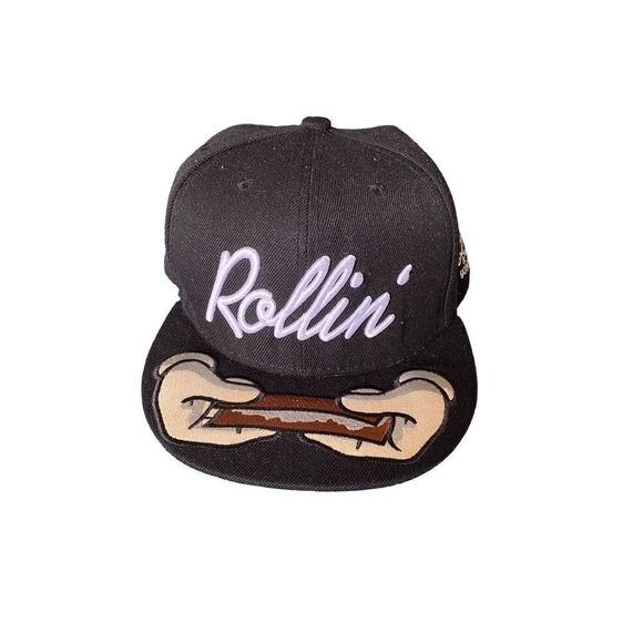 Rolling blunts Cayley & sons black adjustable, snapback hat  - Picture 1 of 6